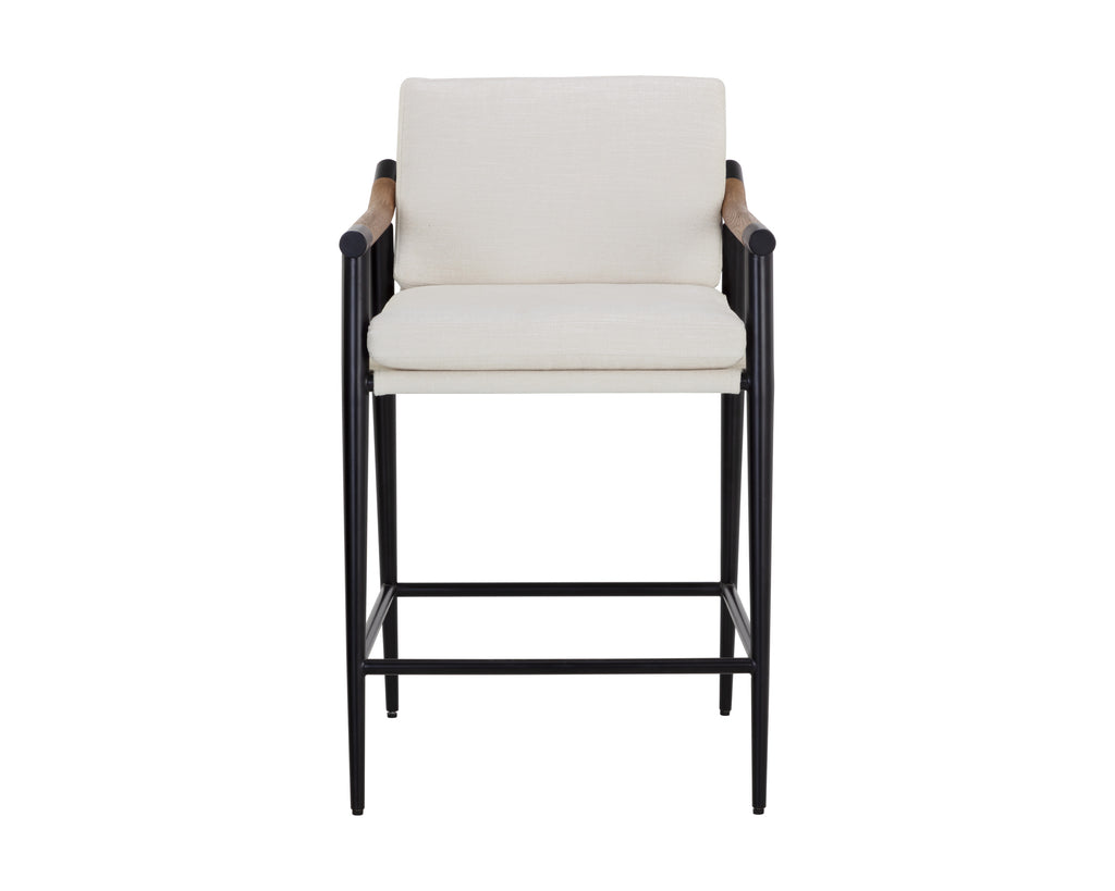 Meadow Counter Stool - Heather Ivory Tweed