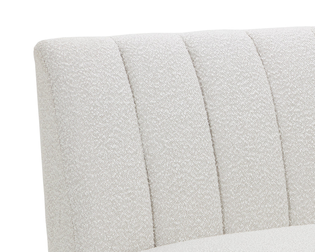 Kosovo Banquette - Natural - Copenhagen White