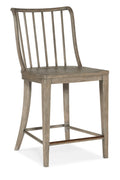 Serenity Bermuda Counter Chair | Washed Oak