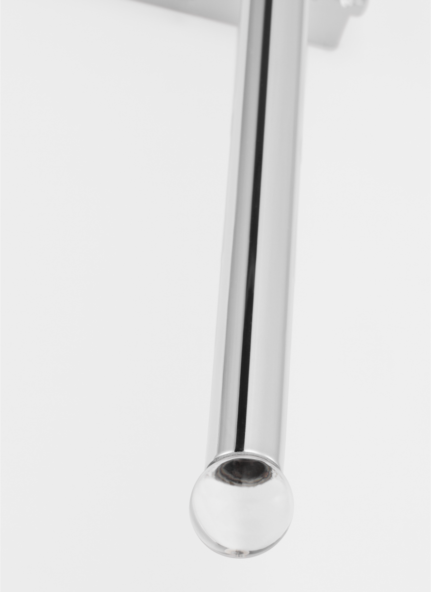 Baxley Tall Wall Sconce Polished Nickel
