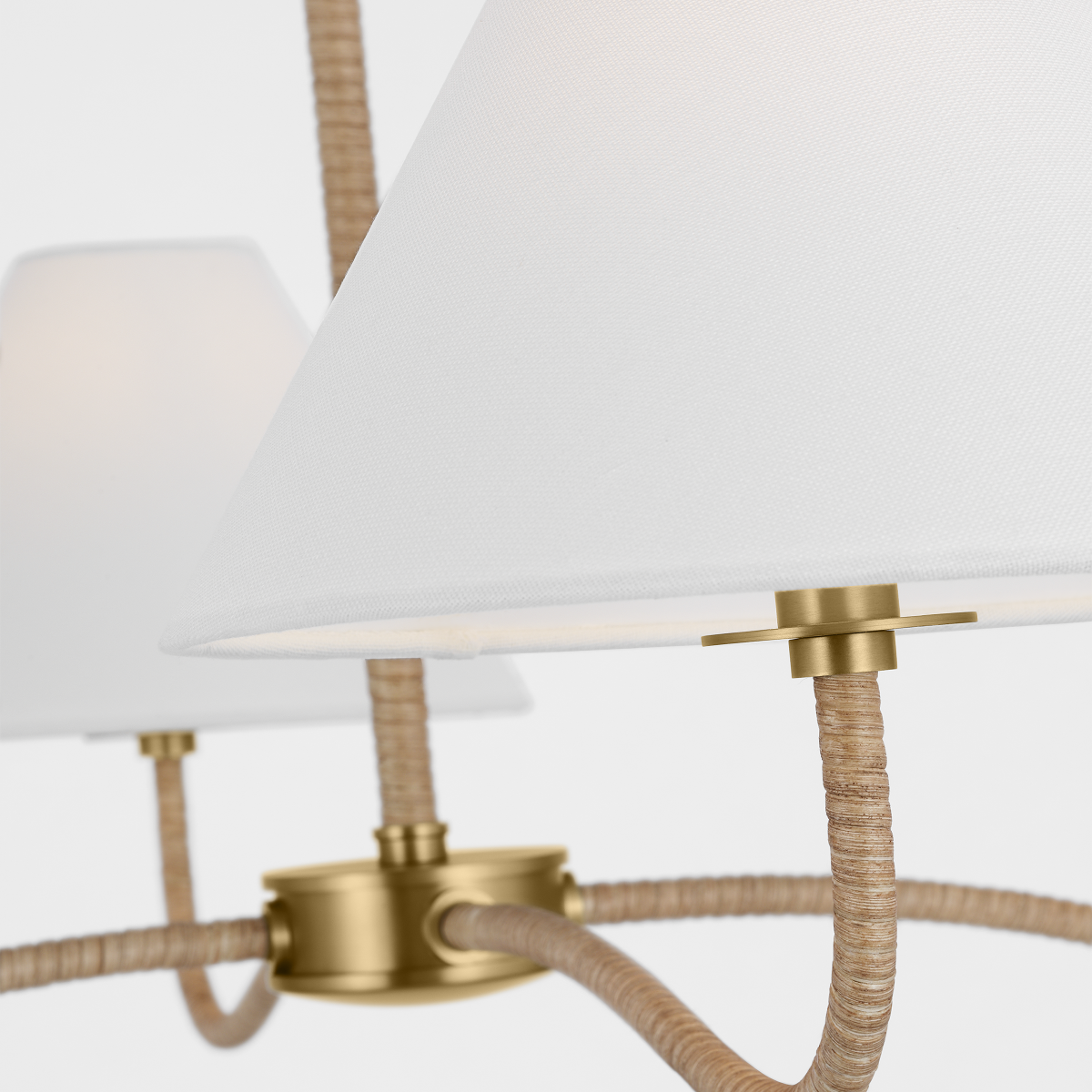 Laguna Large Chandelier Burnished Brass
