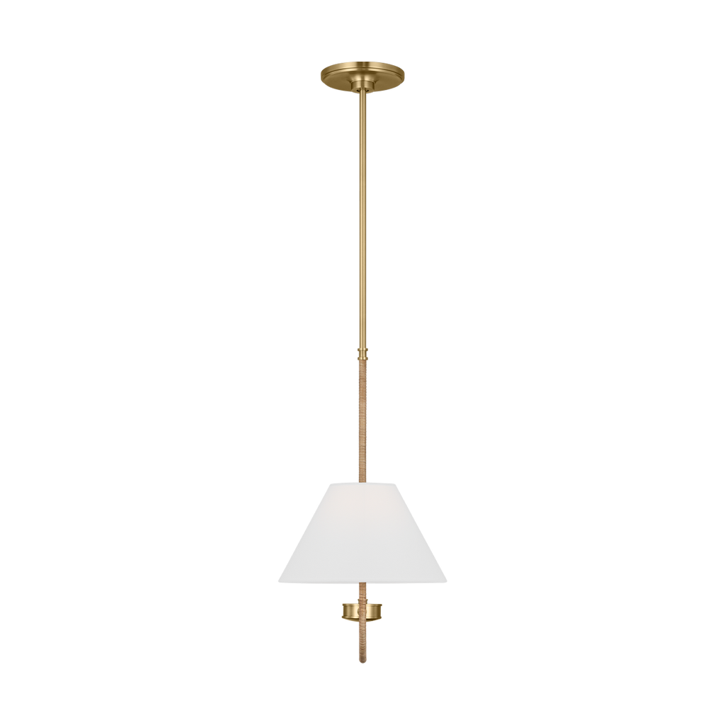 Laguna Large Linear Chandelier Burnished Brass