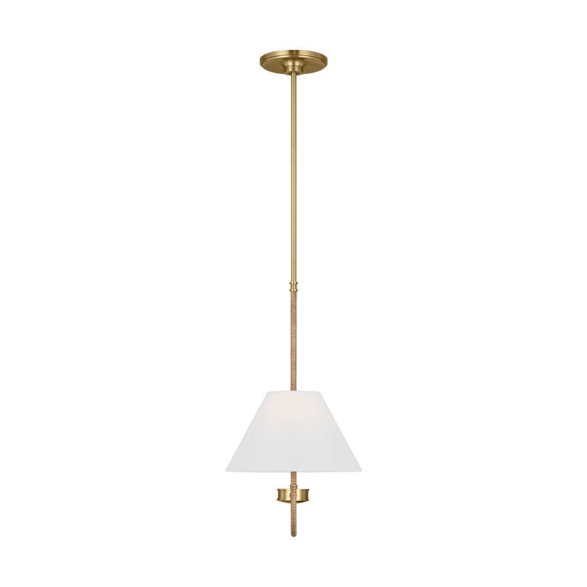 Laguna Large Linear Chandelier Burnished Brass