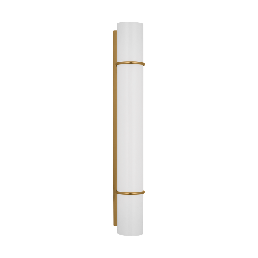 Amelie Medium Vanity Burnished Brass Bulbs Inc
