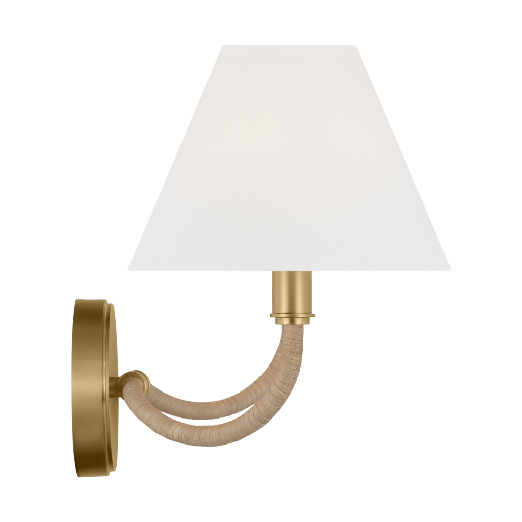 Laguna Double Sconce Burnished Brass