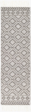 Farmhouse Tassels Rug | Black | FTS2302