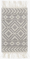 Farmhouse Tassels Rug | Gray | FTS2303