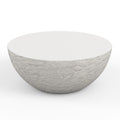 Antique Stone Bowl Coffee Table