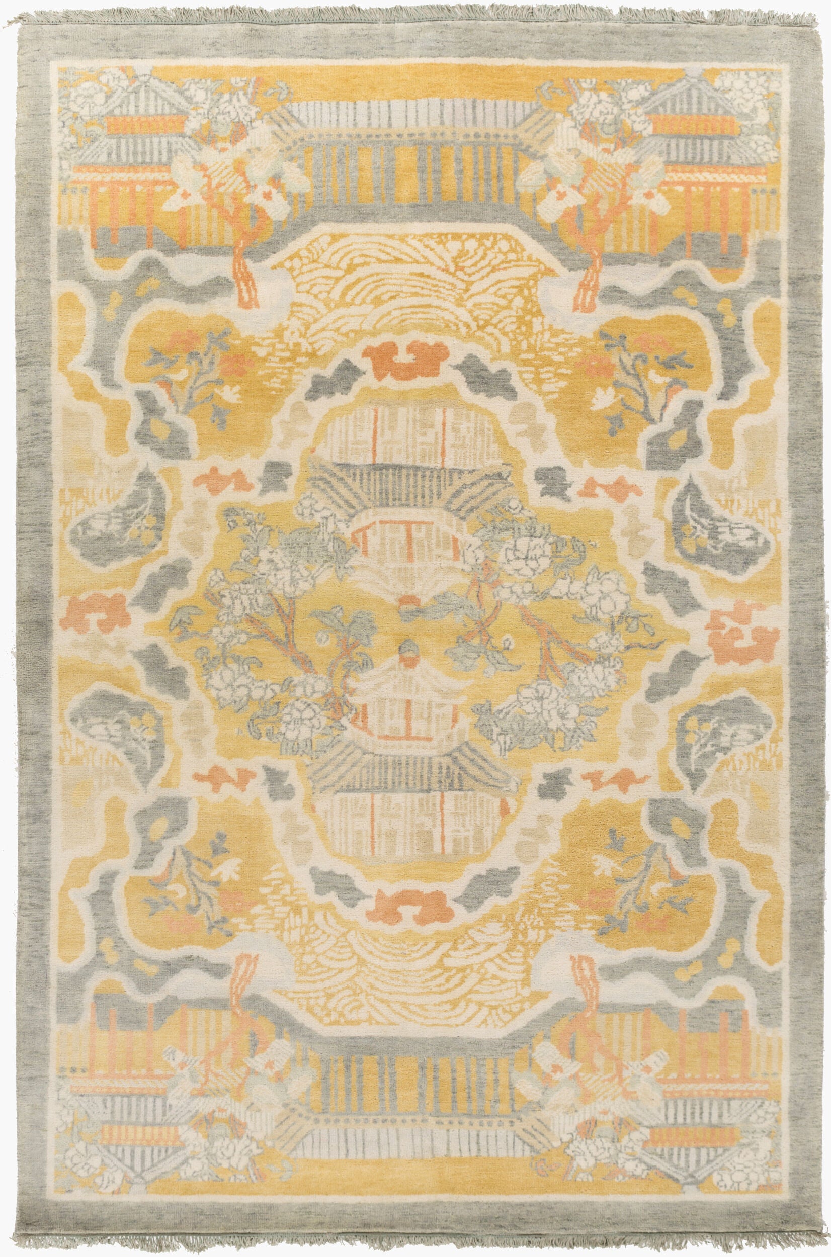Geisha Rug | Mustard | GES1000