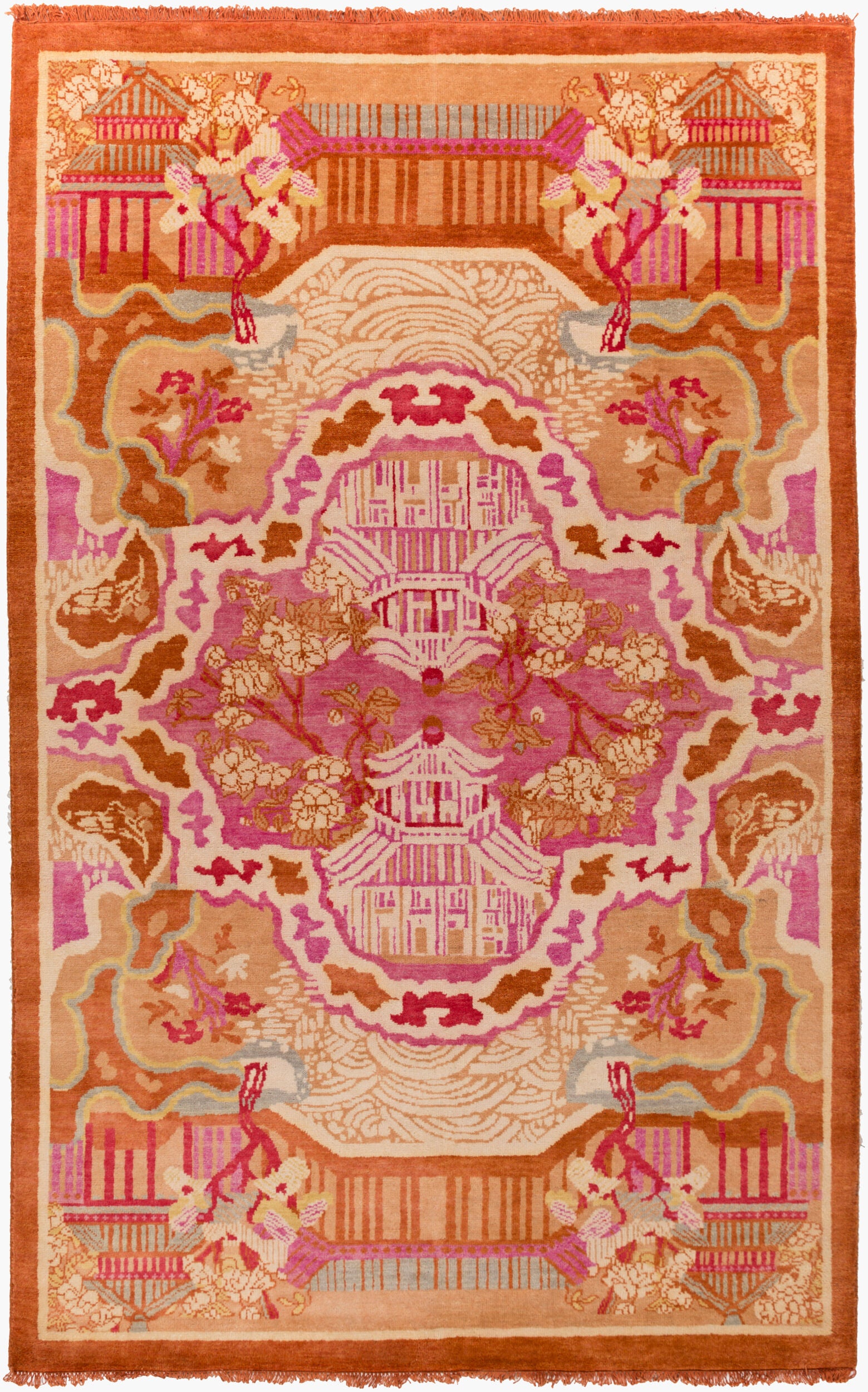 Geisha Rug | Rose | GES1004