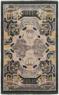 Geisha Rug | Dark Green | GES1006