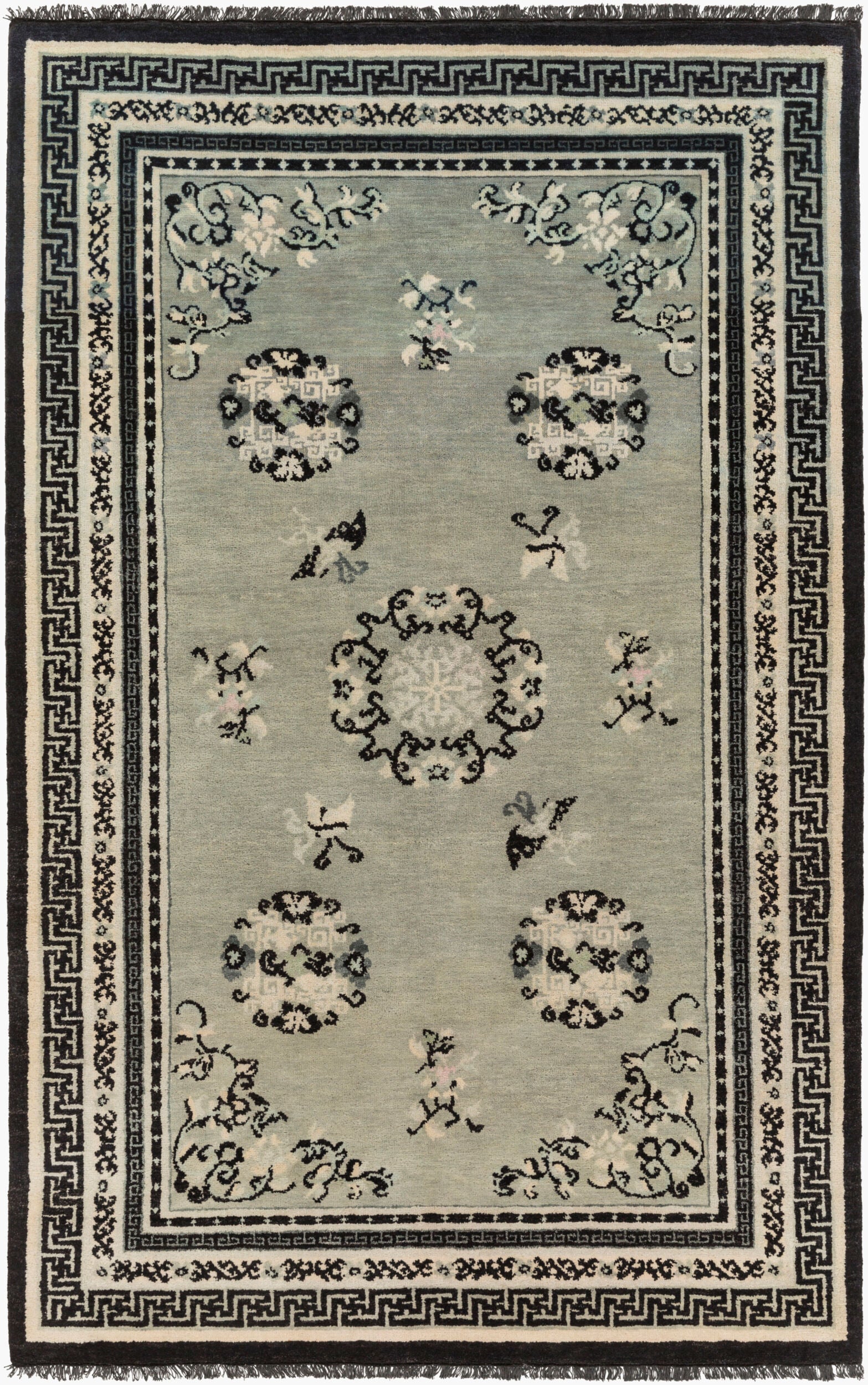 Geisha Rug | Black | GES1017