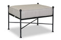 Provence Ottoman in Canvas White w/ Self Welt