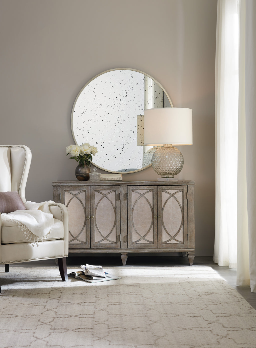 Rustic Glam Credenza