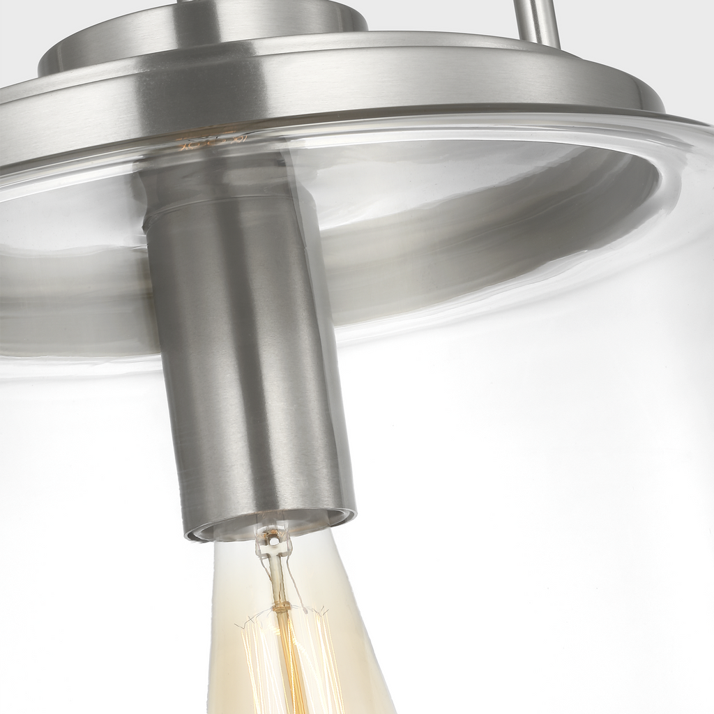 Anders Large Pendant | Brushed Nickel Bulb(s) Not Included