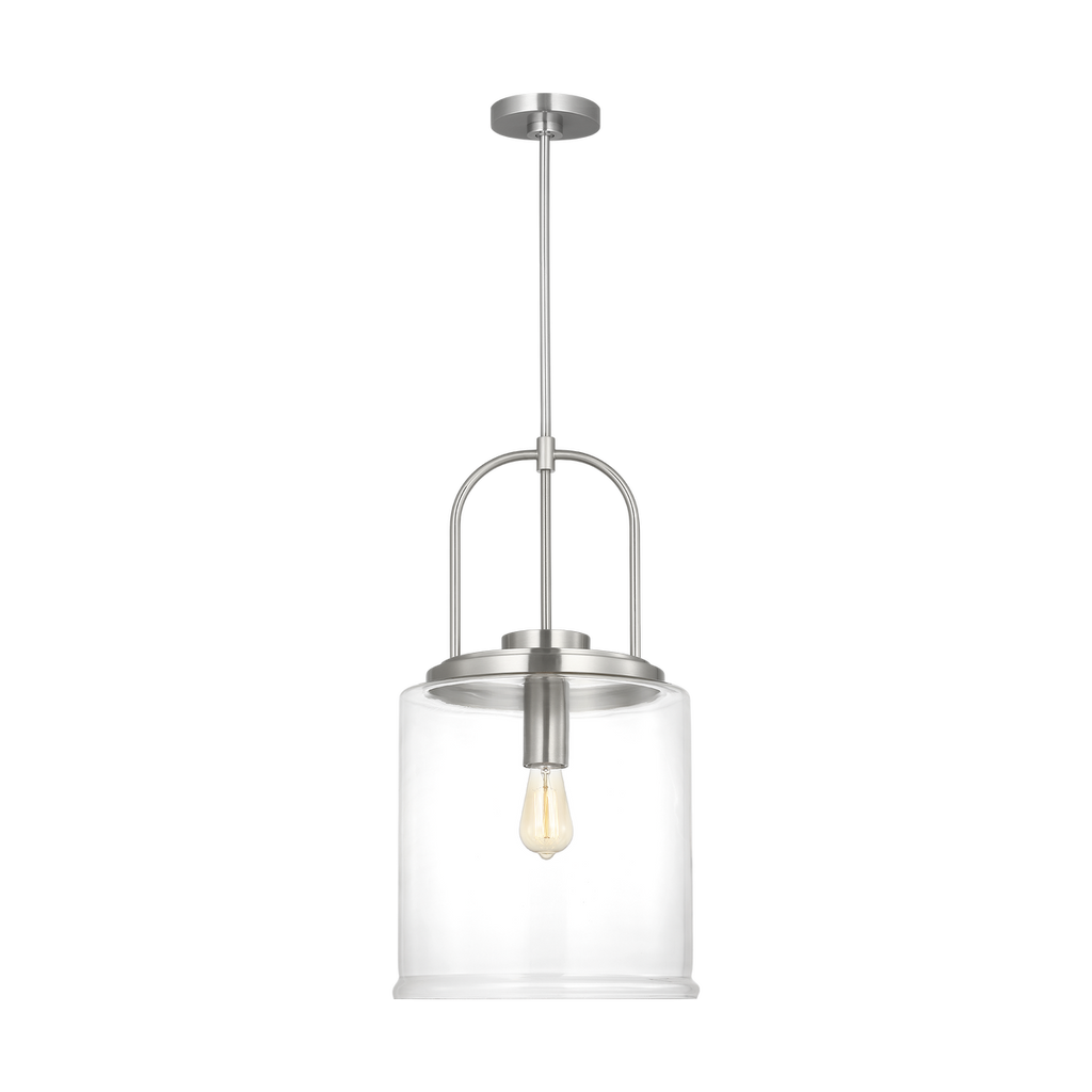 Anders Large Pendant | Brushed Nickel Bulb(s) Not Included