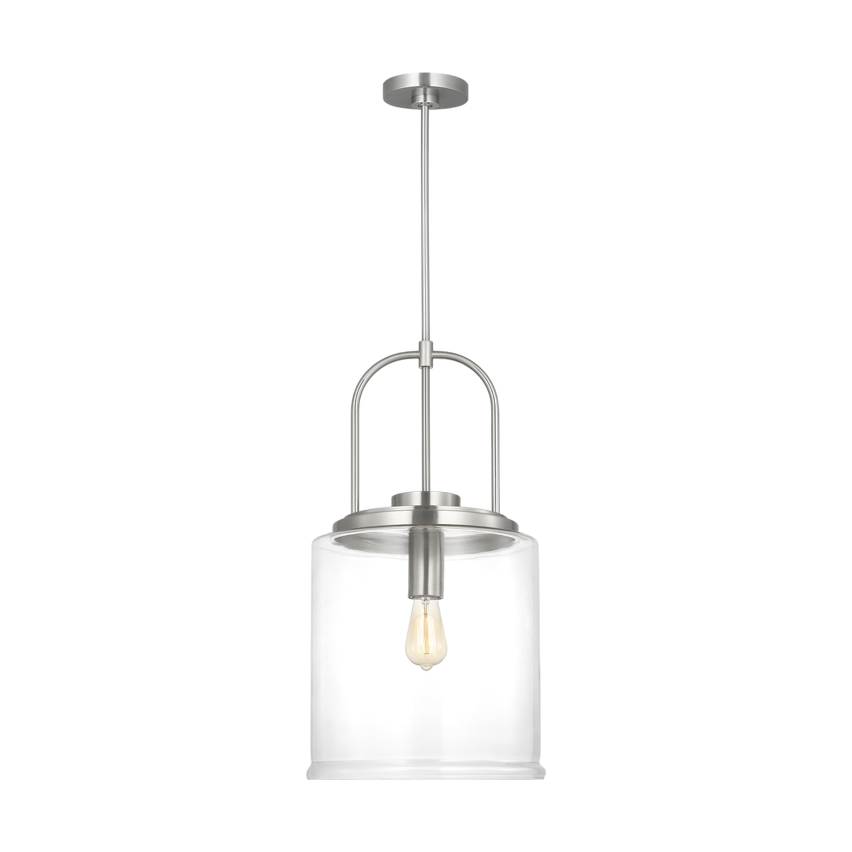 Anders Large Pendant | Brushed Nickel Bulb(s) Not Included
