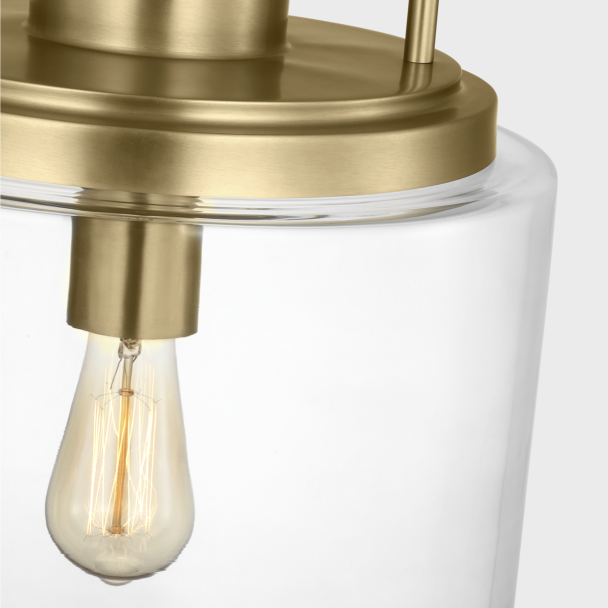 Anders Large Pendant | Satin Brass Bulb(s) Not Included
