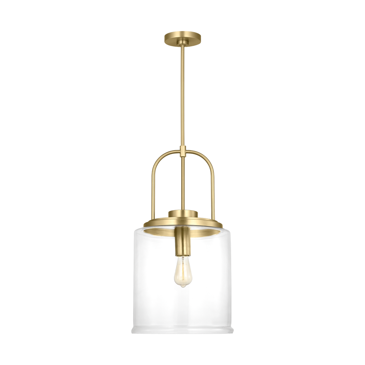Anders Large Pendant | Satin Brass Bulb(s) Not Included