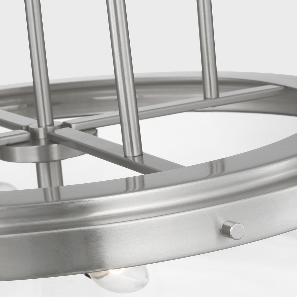 Anders Extra Large Pendant Brushed Nickel