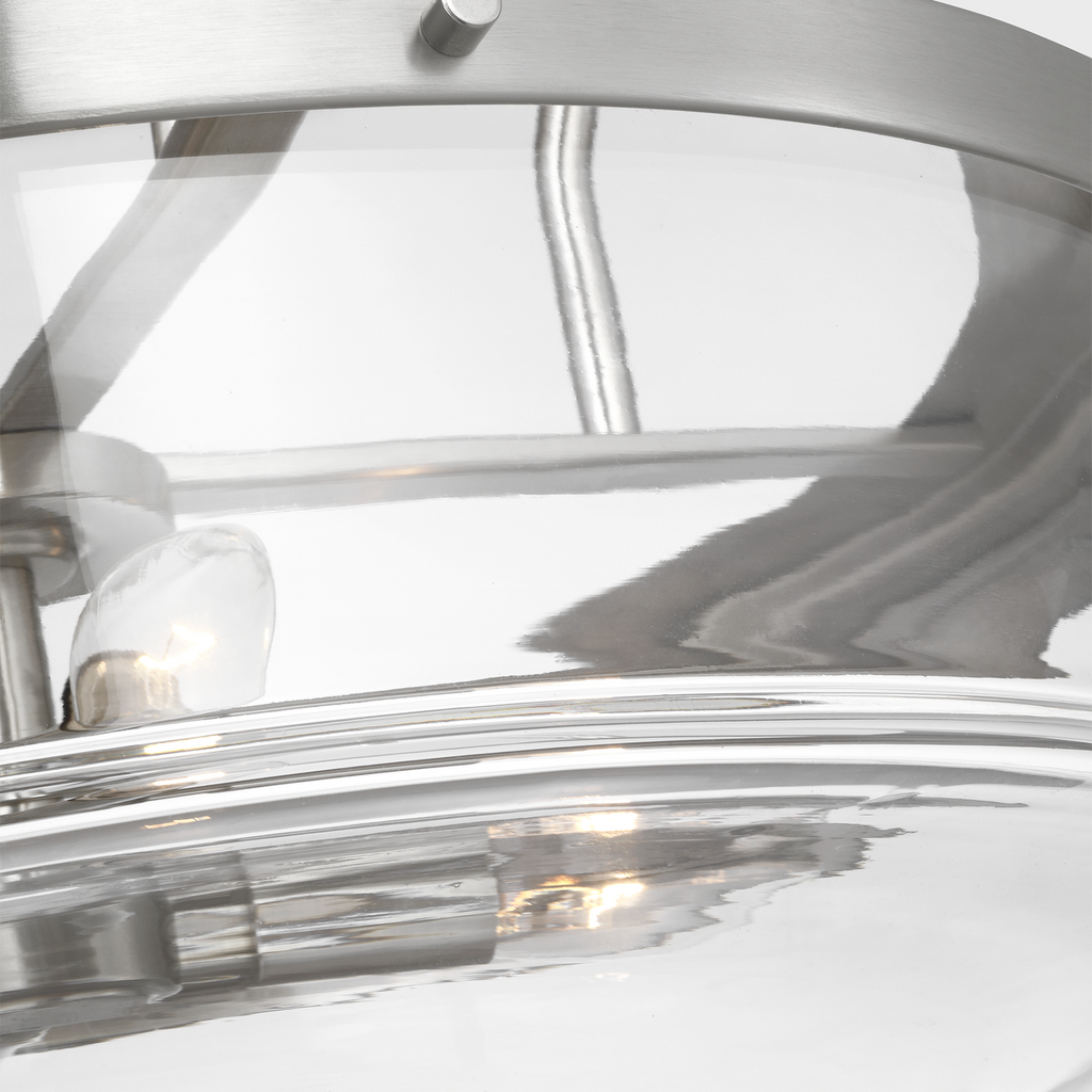 Anders Extra Large Pendant Brushed Nickel