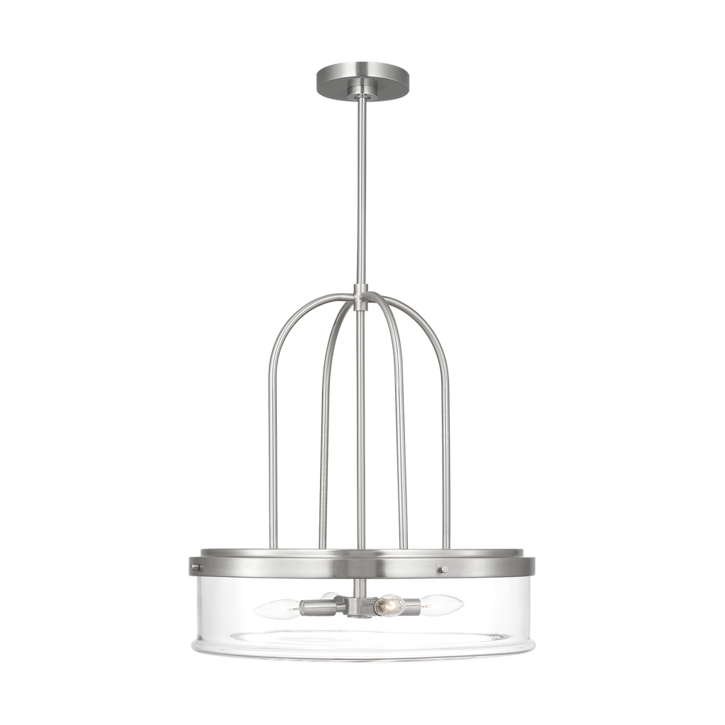 Anders Extra Large Pendant Brushed Nickel