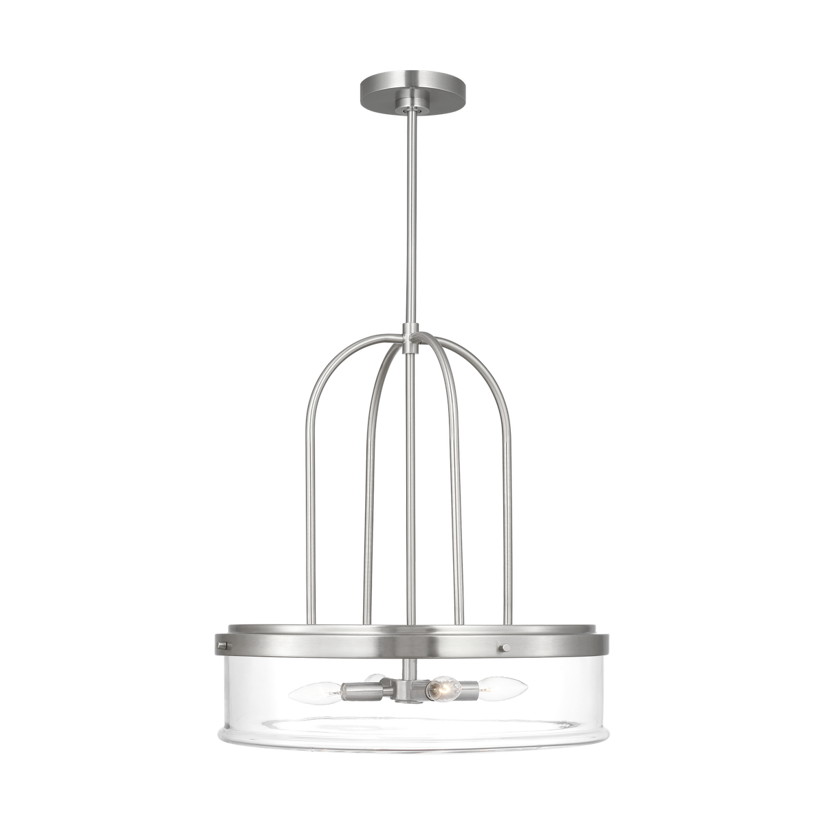 Anders Extra Large Pendant Brushed Nickel