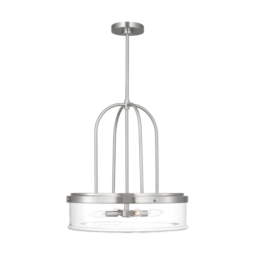 Anders Extra Large Pendant Brushed Nickel