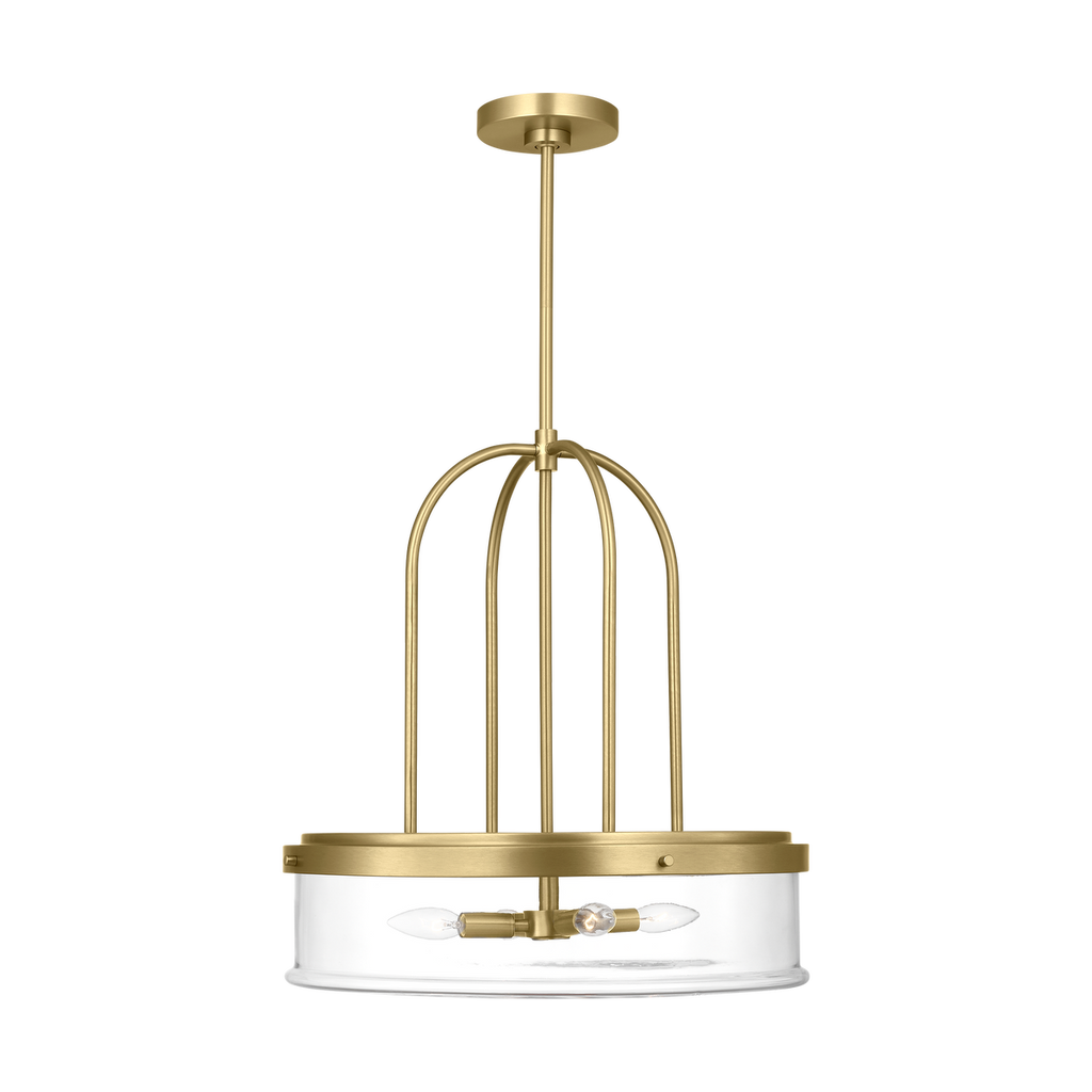 Anders Extra Large Pendant Satin Brass