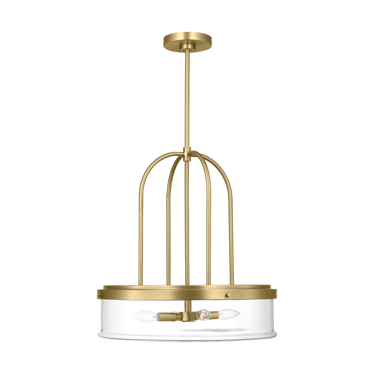 Anders Extra Large Pendant Satin Brass