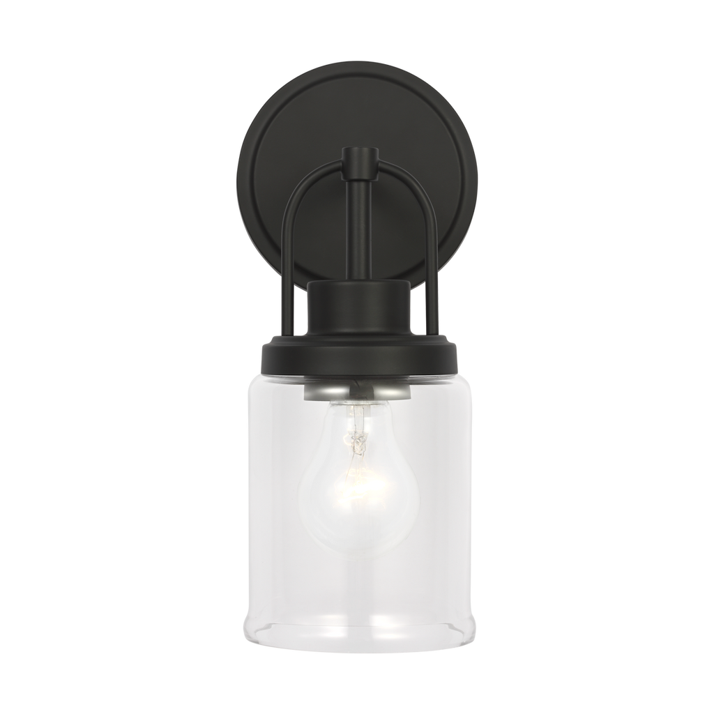 Anders Small Vanity | Midnight Black Bulb(s) Not Included