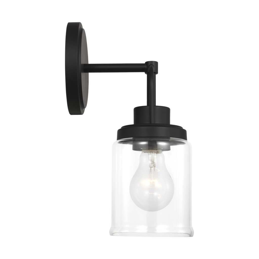 Anders Small Vanity | Midnight Black Bulb(s) Not Included
