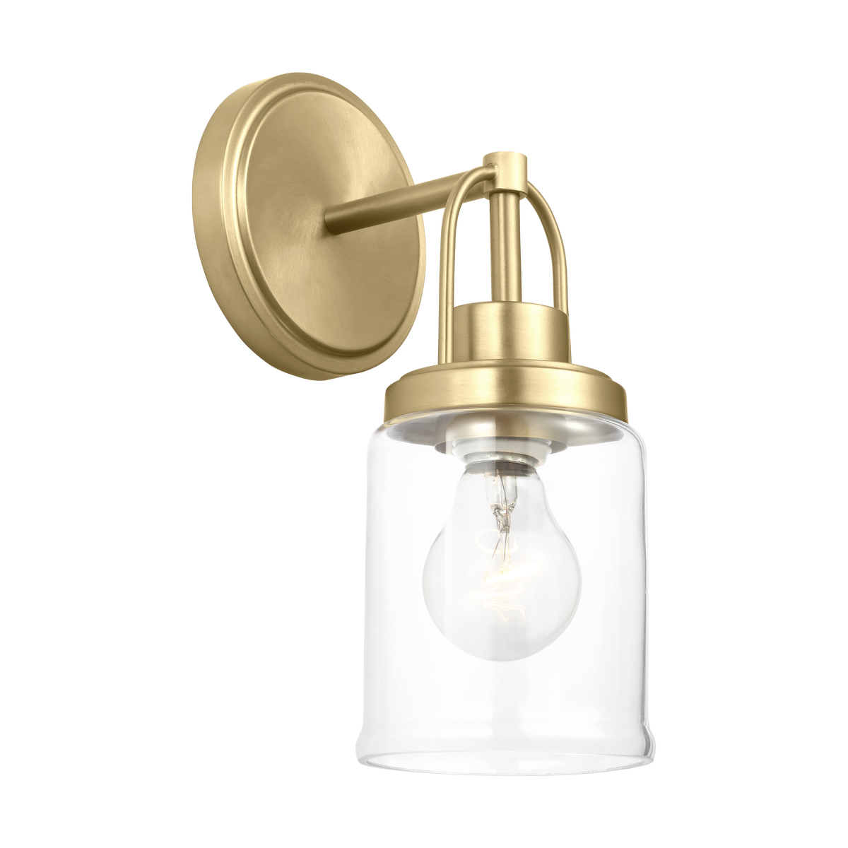 Anders Small Vanity | Satin Brass Bulb(s) Not Included