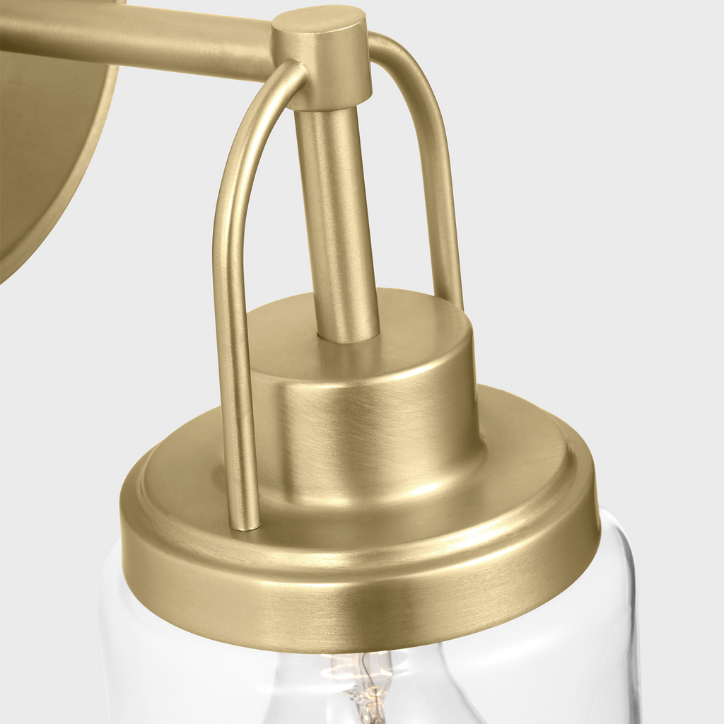 Anders Small Vanity | Satin Brass Bulb(s) Not Included