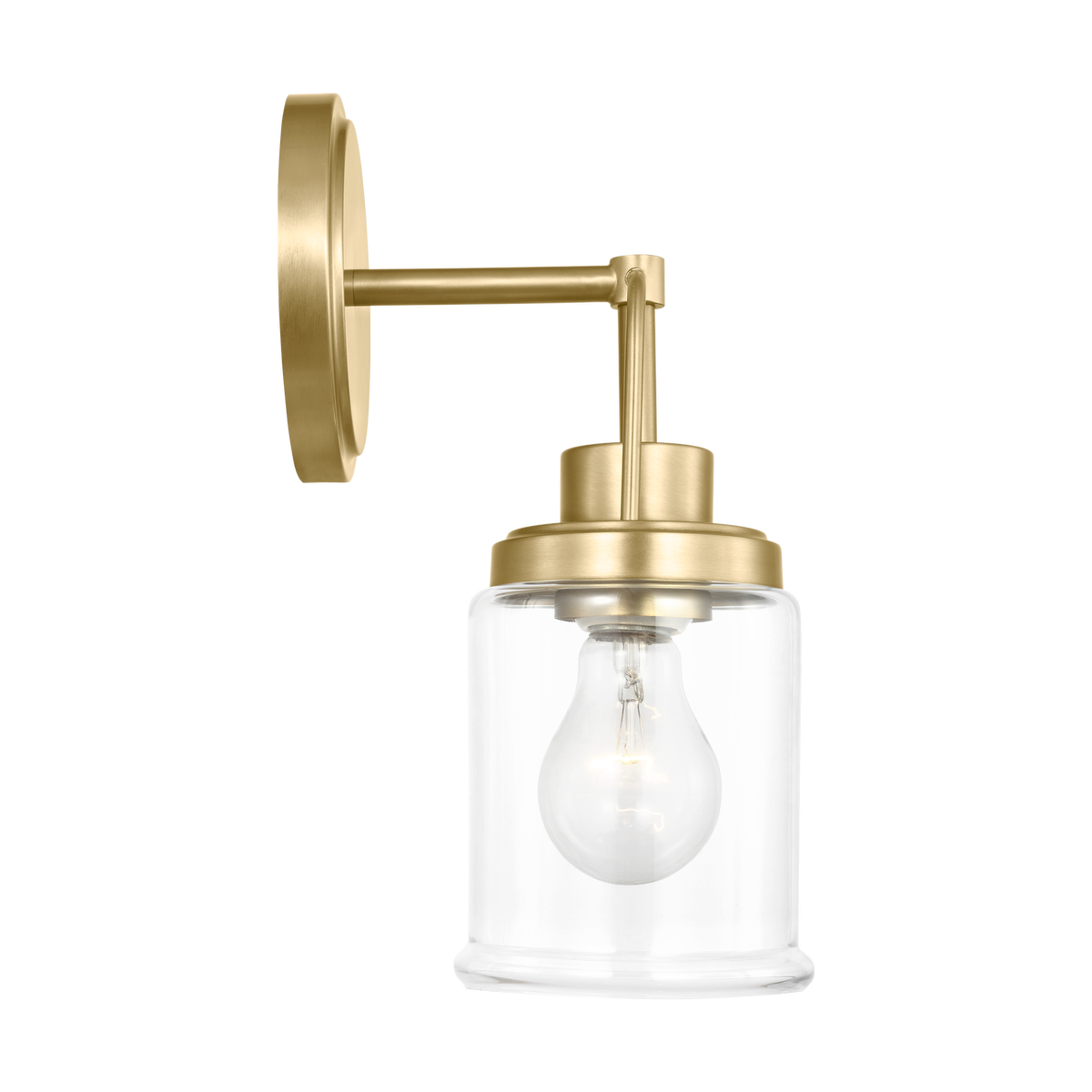Anders Small Vanity | Satin Brass Bulb(s) Not Included