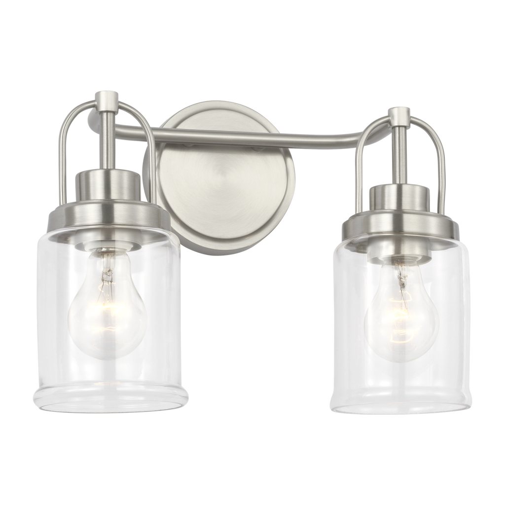 Anders Medium Vanity | Brushed Nickel Bulb(s) Not Included