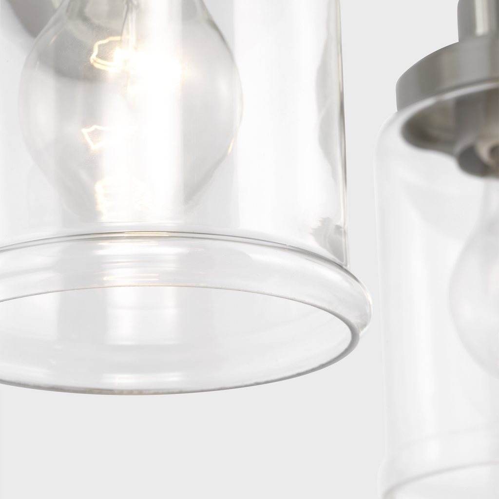 Anders Medium Vanity | Brushed Nickel Bulb(s) Not Included