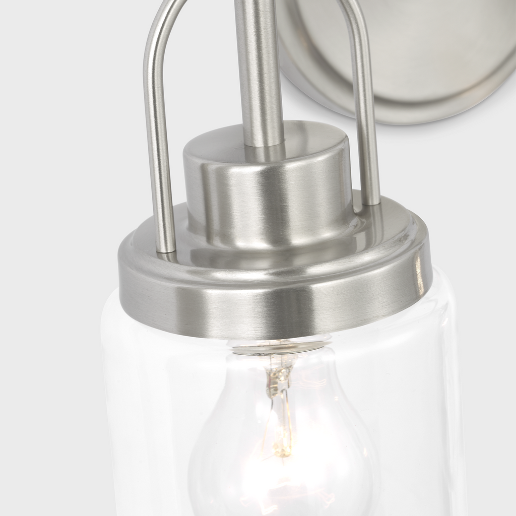 Anders Medium Vanity | Brushed Nickel Bulb(s) Not Included