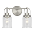Anders Medium Vanity | Brushed Nickel Bulb(s) Not Included