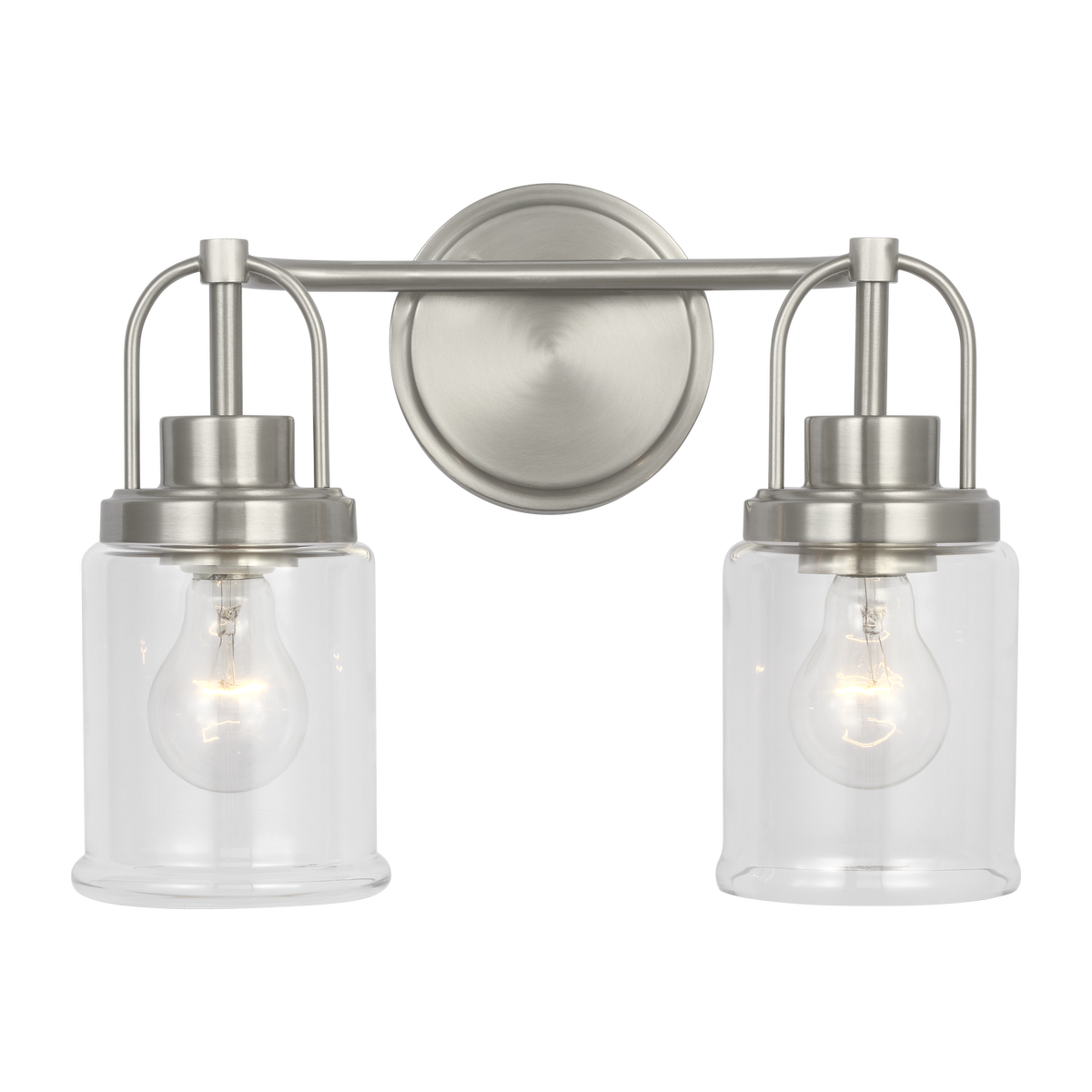Anders Medium Vanity | Brushed Nickel Bulb(s) Not Included