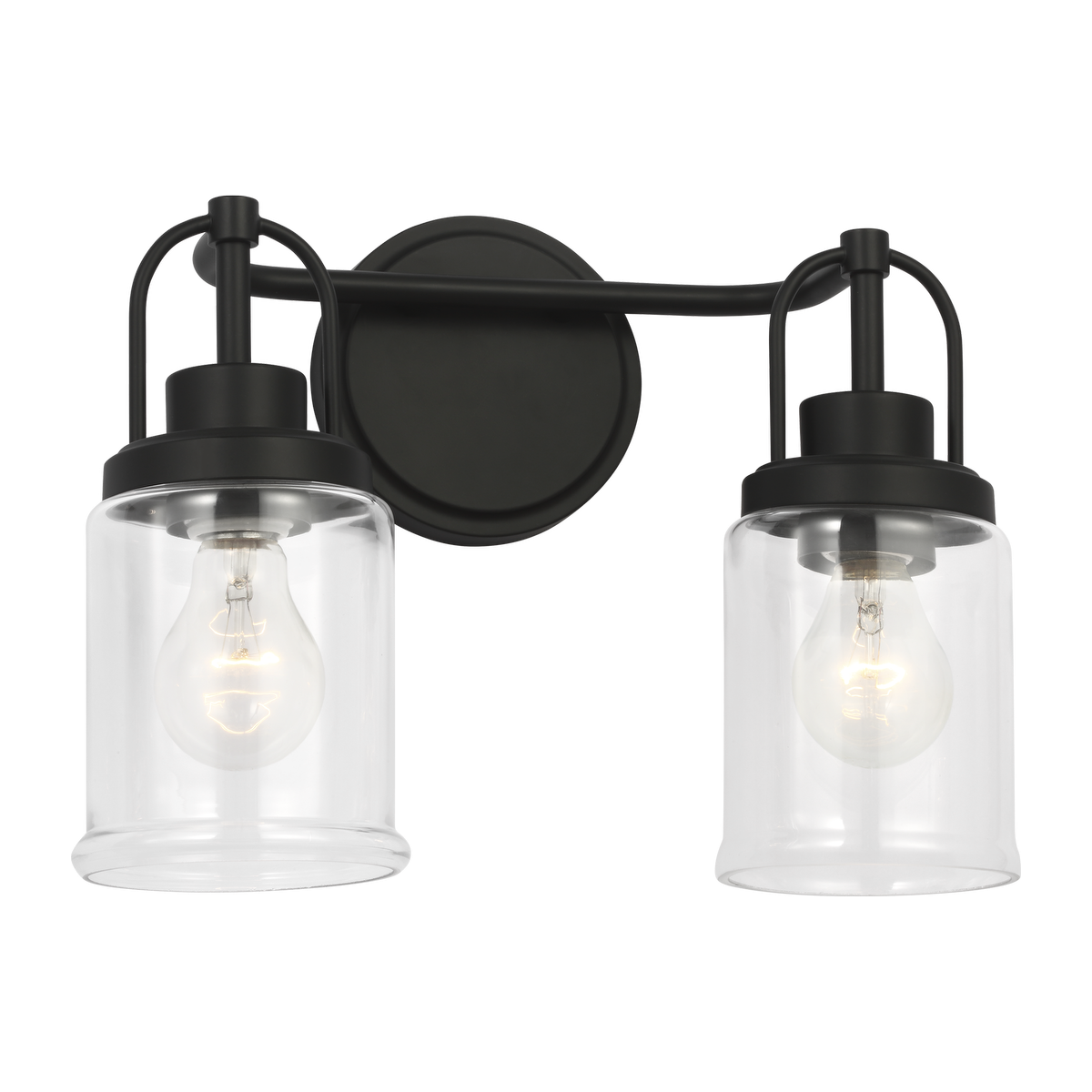 Anders Medium Vanity | Midnight Black Bulb(s) Not Included