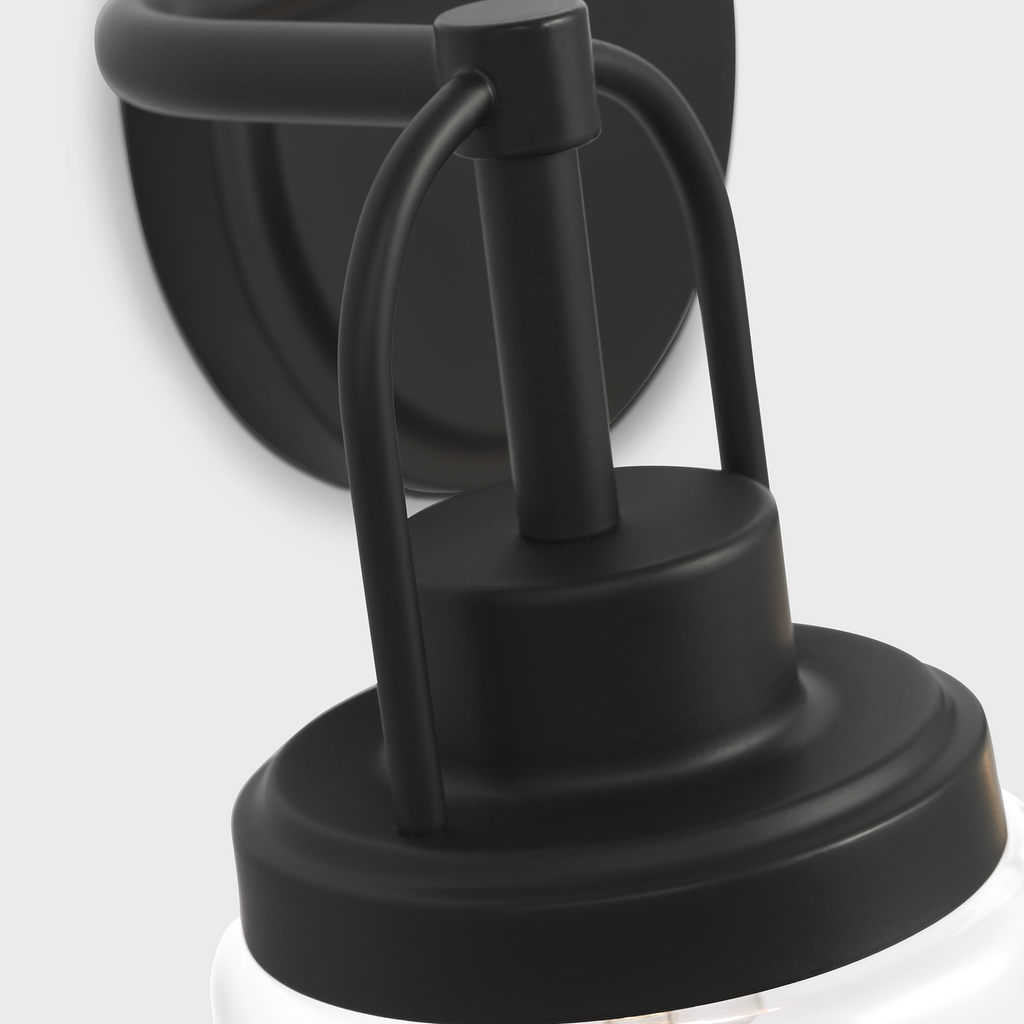 Anders Medium Vanity | Midnight Black Bulb(s) Not Included
