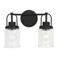 Anders Medium Vanity | Midnight Black Bulb(s) Not Included