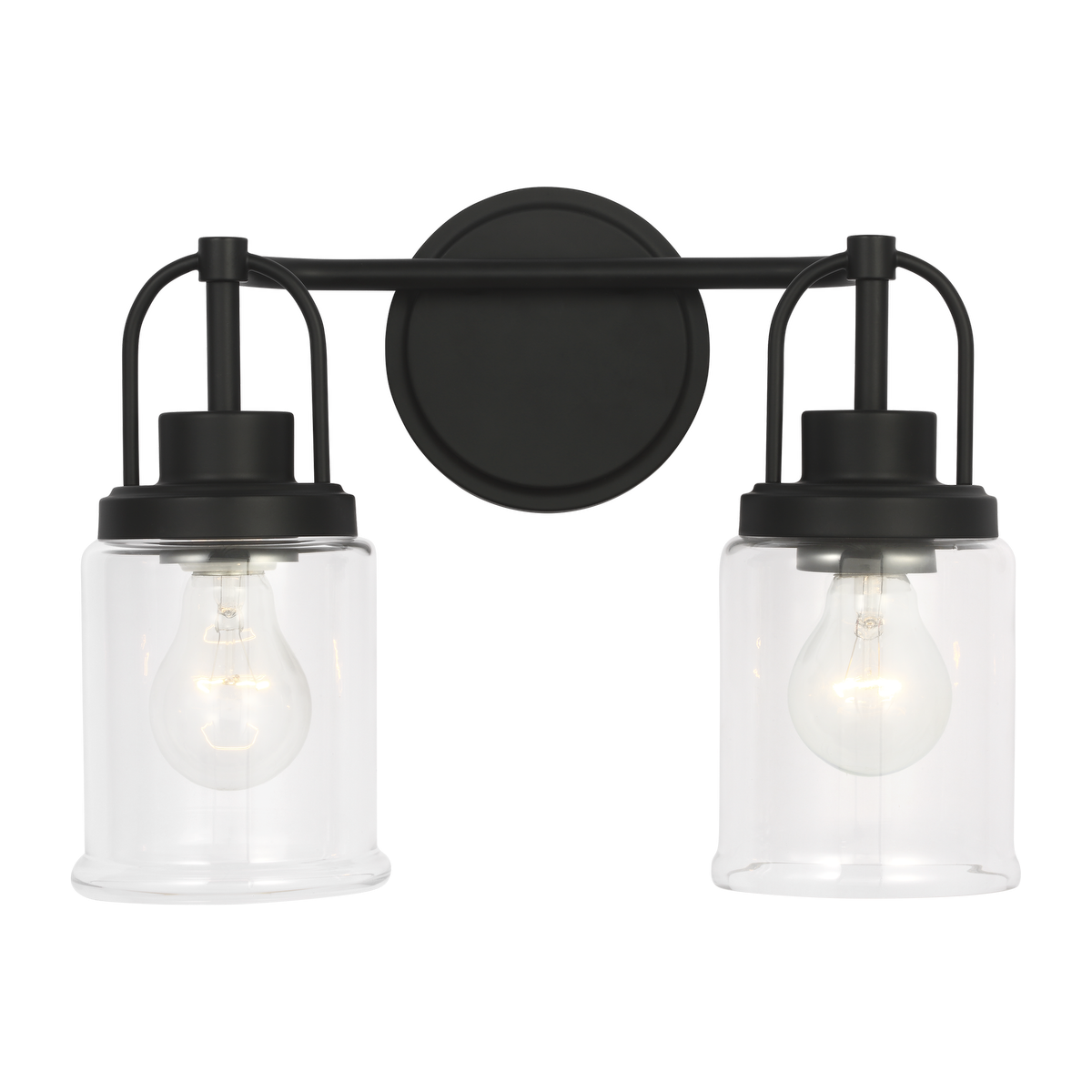 Anders Medium Vanity | Midnight Black Bulb(s) Not Included