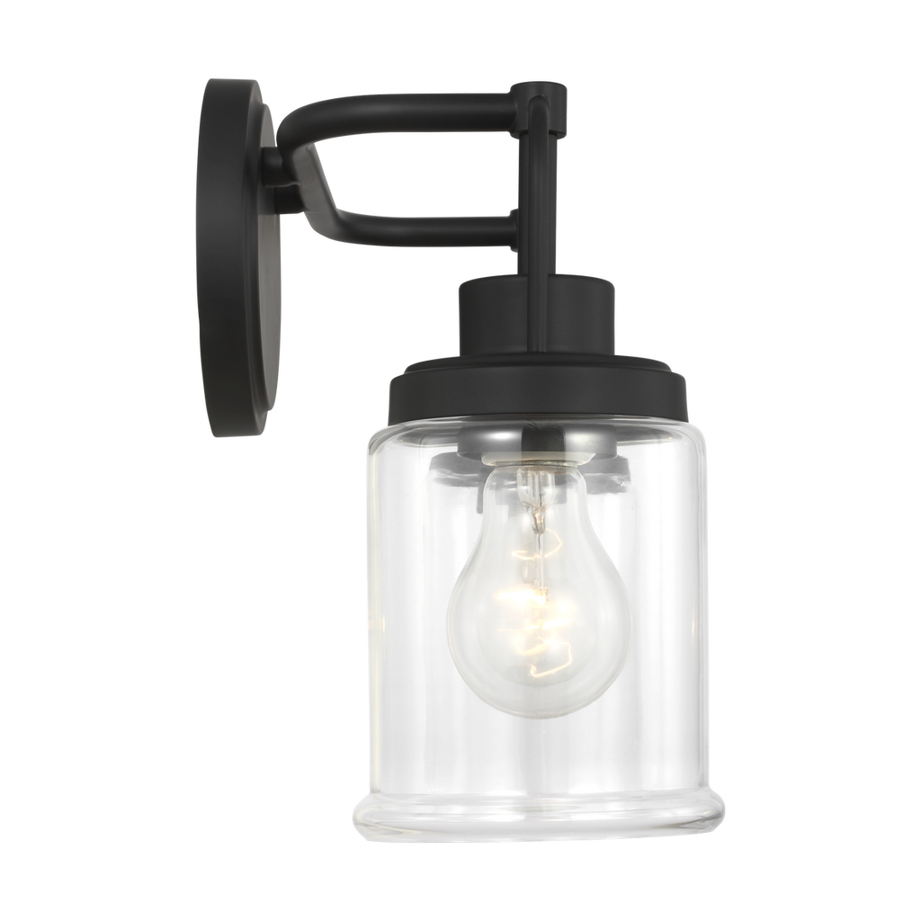 Anders Medium Vanity | Midnight Black Bulb(s) Not Included