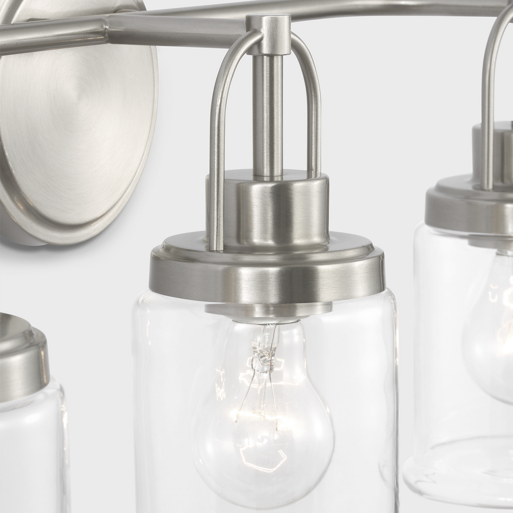 Anders Large Vanity | Brushed Nickel Bulb(s) Not Included
