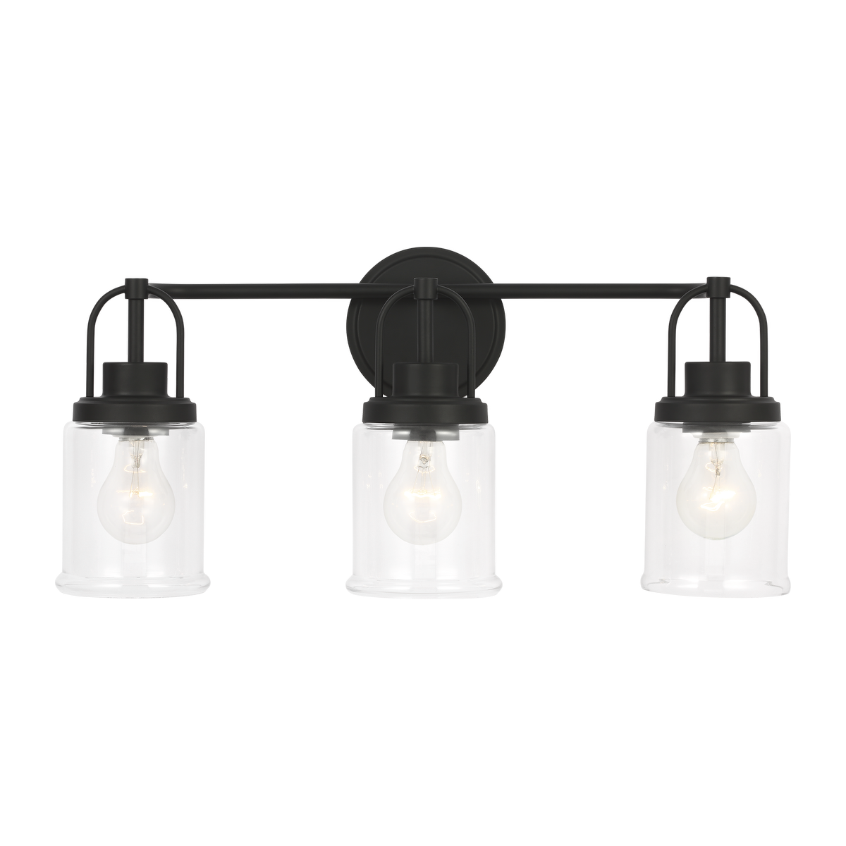 Anders Large Vanity | Midnight Black Bulb(s) Not Included