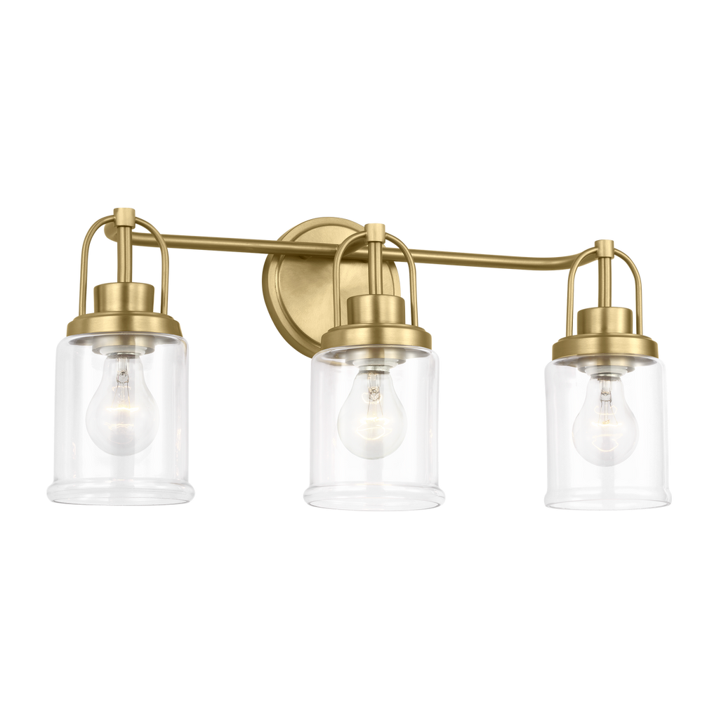Anders Large Vanity | Satin Brass Bulb(s) Not Included