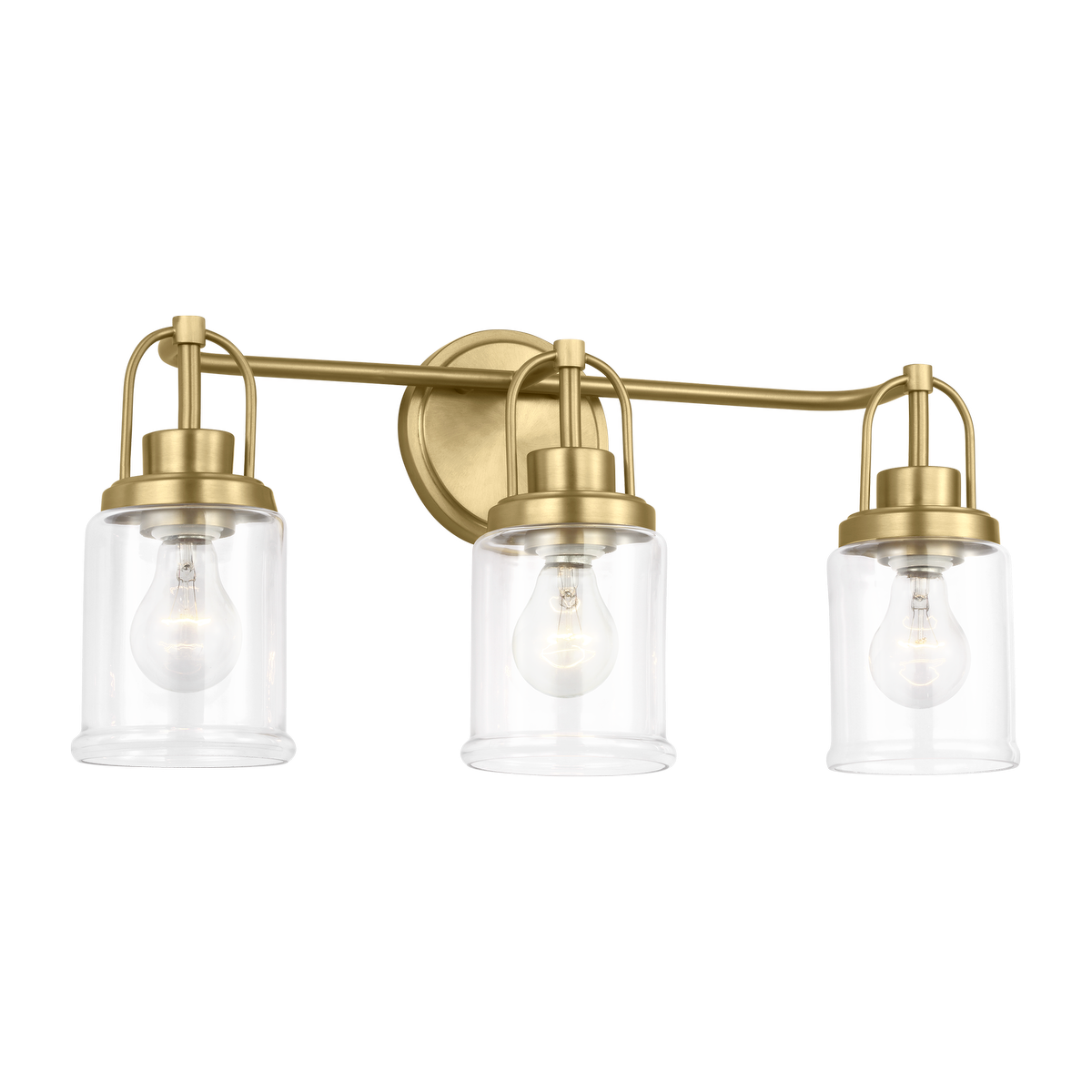 Anders Large Vanity | Satin Brass Bulb(s) Not Included