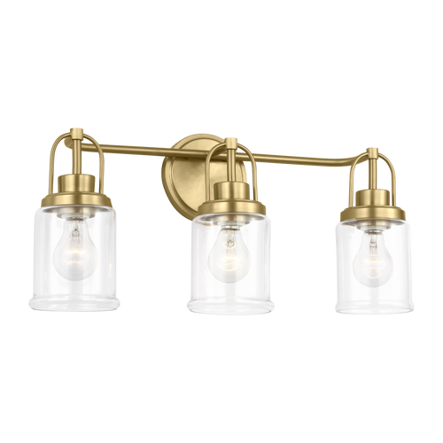 Anders Large Vanity | Satin Brass Bulb(s) Not Included